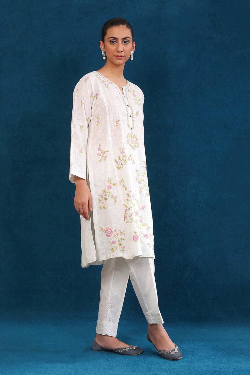 Generation - Sunehri Phool 2- Piece - Off White - Lawn
