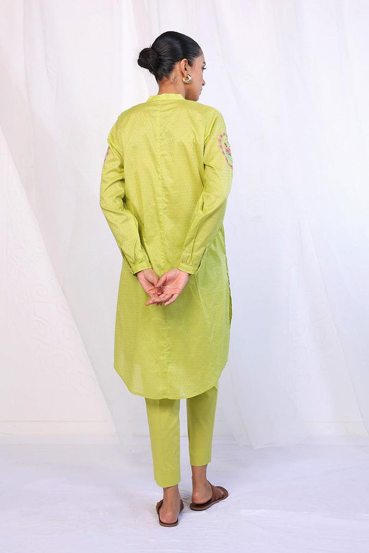 Generation - Phoolmati Embroidered 2-Piece Set - Red - Lawn