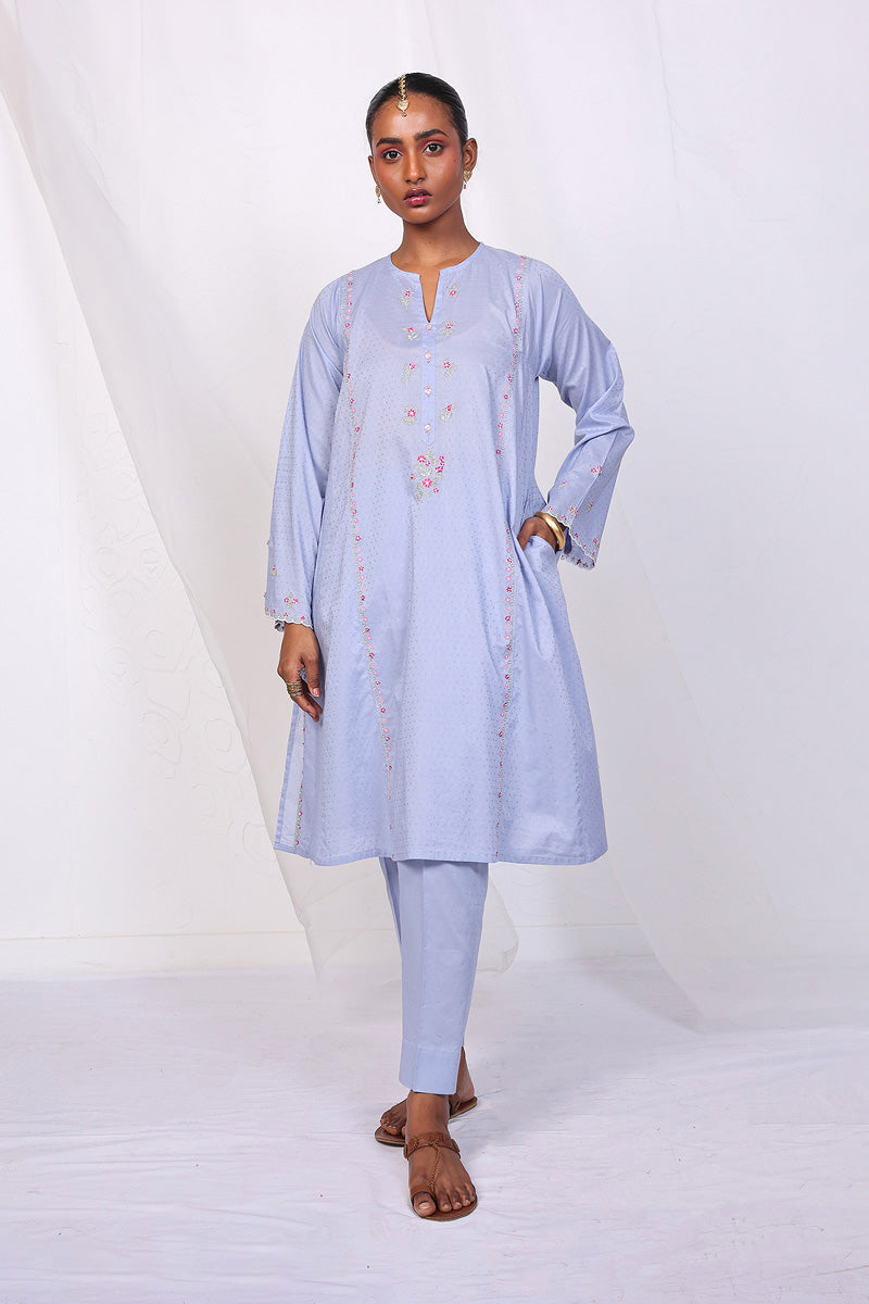Generation - 2- Piece Phoolmati - Sky Blue - Lawn