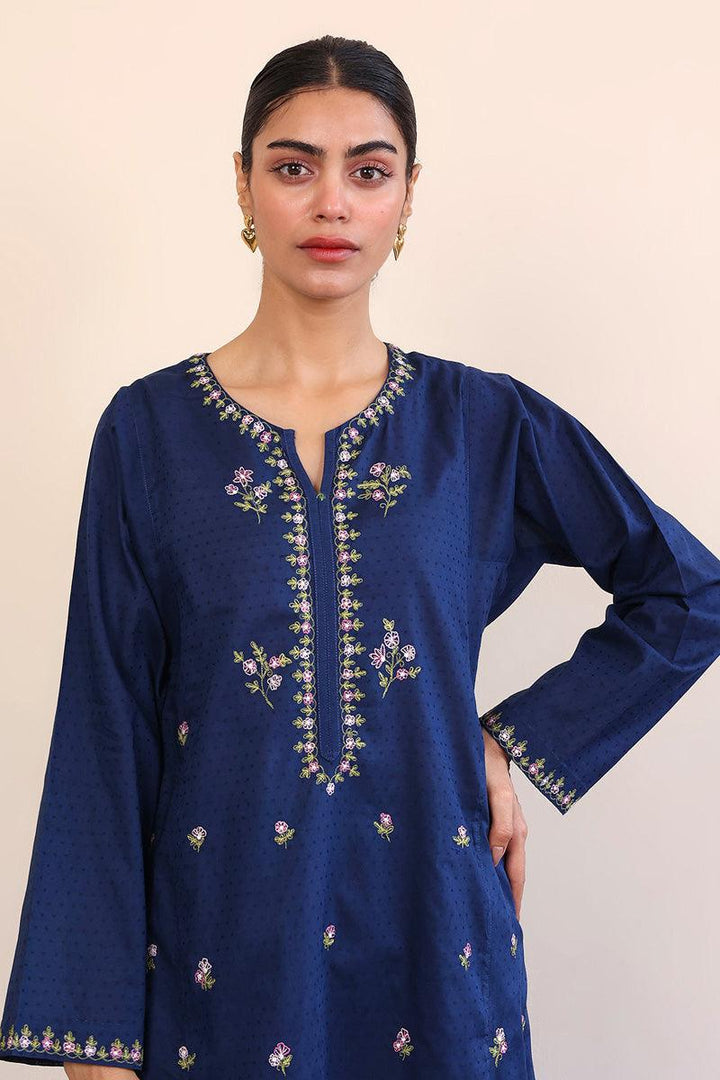 Generation - Phoolmati Embroidered Suit - Red - Lawn - 2 Piece
