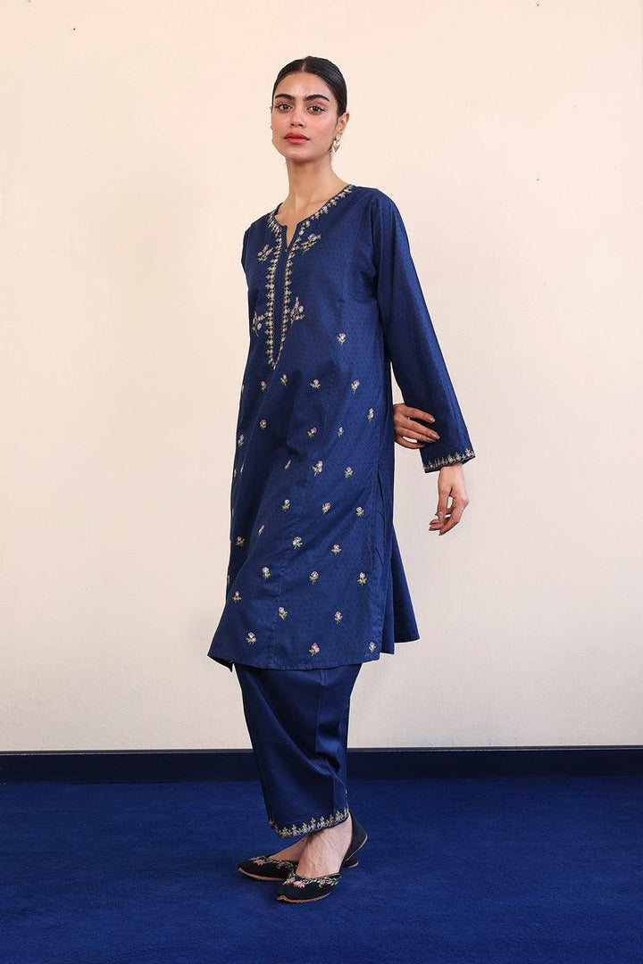 Generation - Phoolmati Embroidered Suit - Red - Lawn - 2 Piece