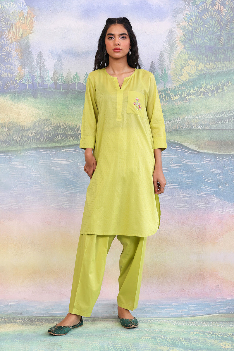 Generation - Phoolmati Set - Red - Lawn - 2 Piece
