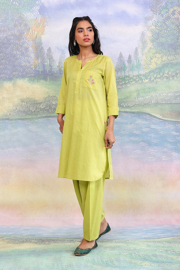 Generation - Phoolmati Set - Red - Lawn - 2 Piece