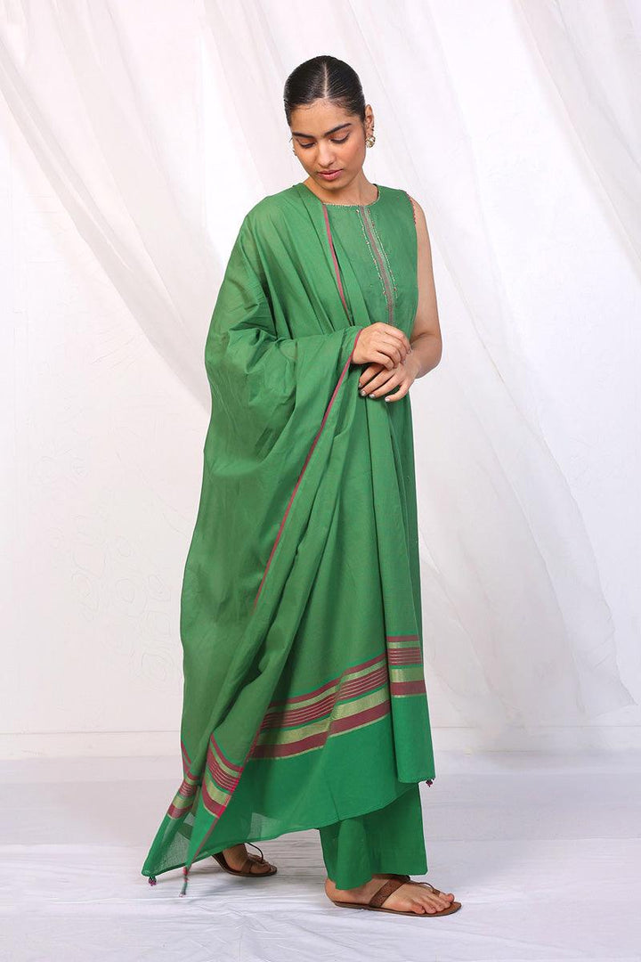 Generation - Weavers Tale Suit - Red - Lawn - 3 Piece