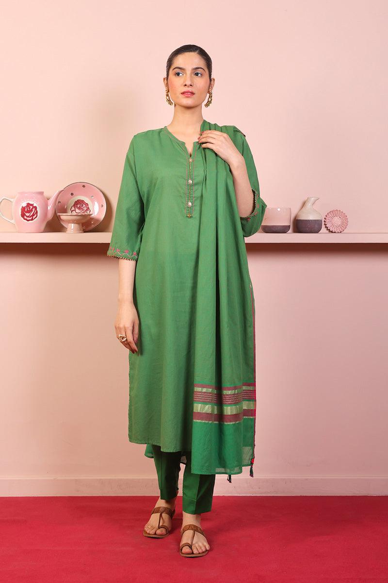 Generation - Weavers Tale 3-Piece - Green - Lawn