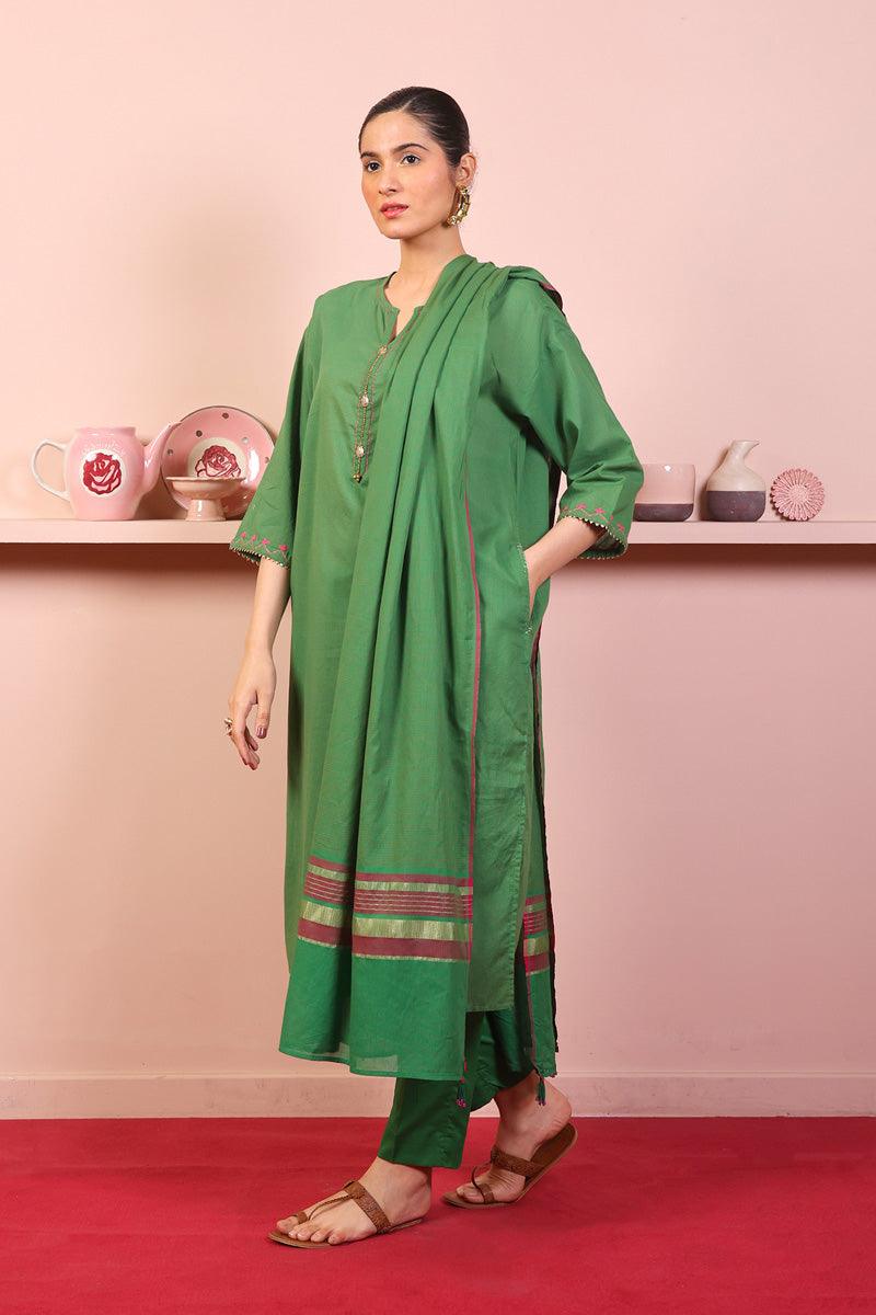 Generation - Weavers Tale 3-Piece - Green - Lawn