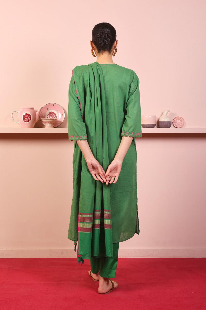 Generation - Weavers Tale 3-Piece - Green - Lawn