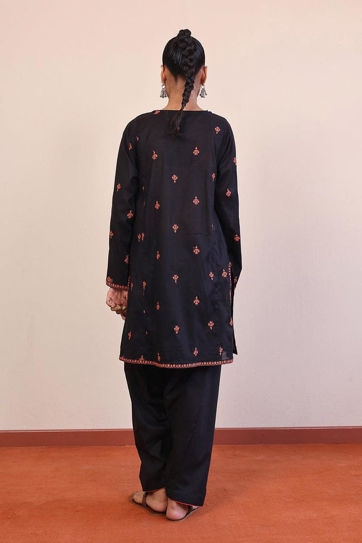 Generation - Rangeen Embroidered 2-Piece - Black - Lawn