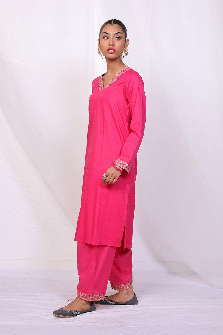 Generation - 2 Piece Rangeen Set - Pink - Lawn