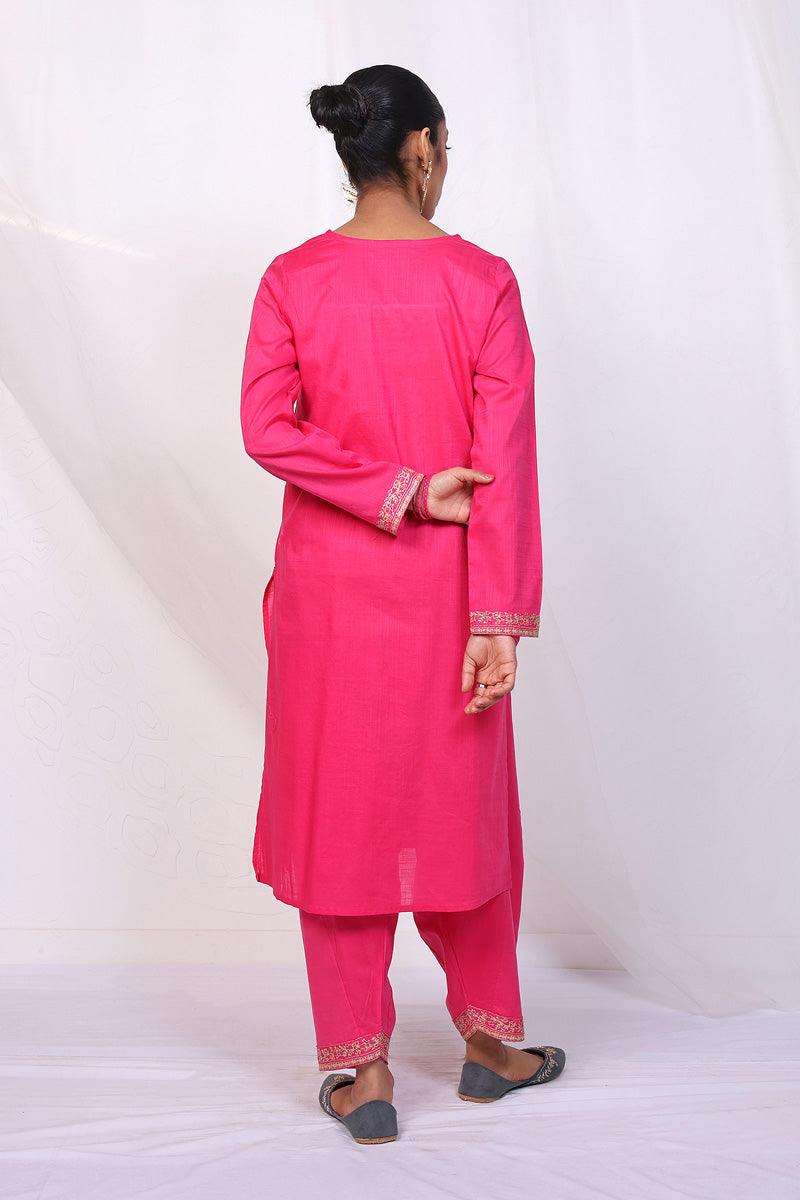 Generation - 2 Piece Rangeen Set - Pink - Lawn