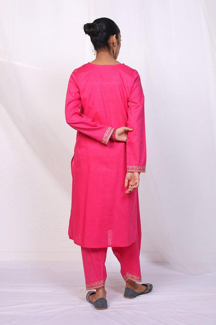 Generation - 2 Piece Rangeen Set - Pink - Lawn