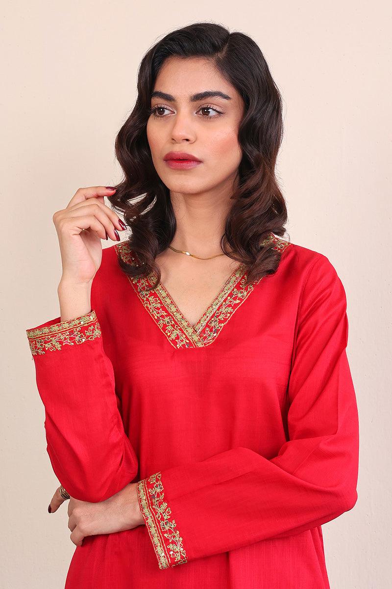 Generation - 2 Piece Rangeen Set - Red - Lawn