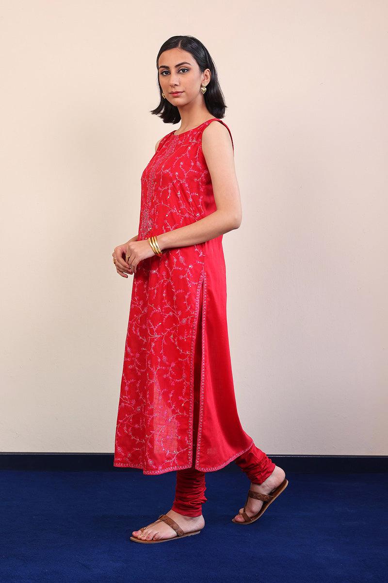 Generation - Rangeen 2-Piece Set - Red - Lawn