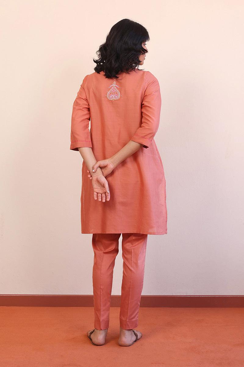 Generation - Rangeen Dildaar 2-Piece Suit - Red - Lawn