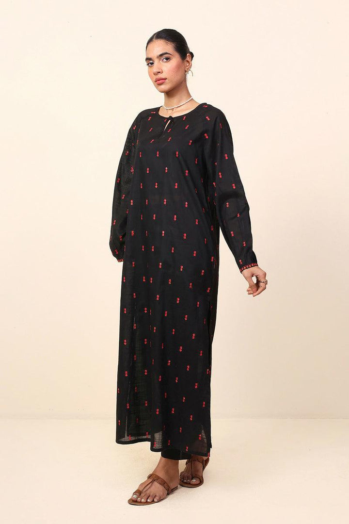 Generation - Rangeen Embroidered Set - Black - Lawn - 2 Piece