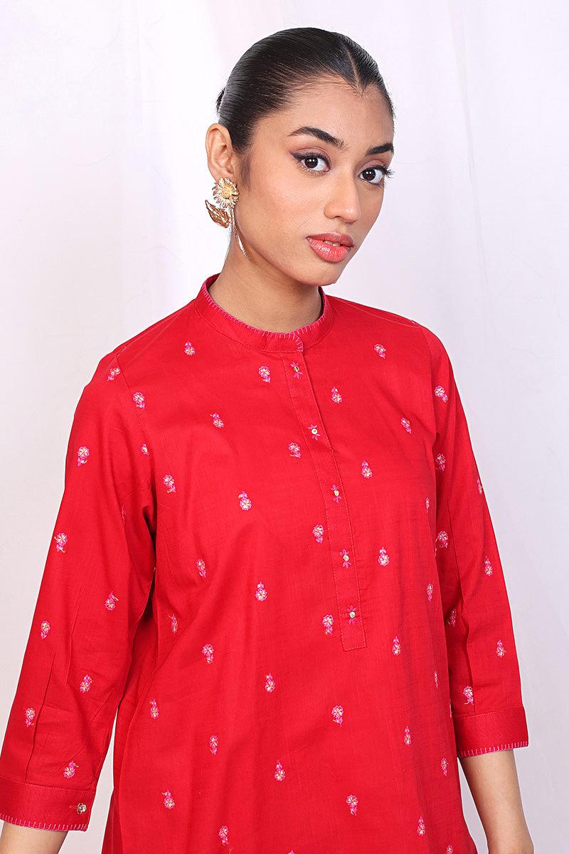 Generation - Rangeen 2-Piece Suit - Red - Lawn