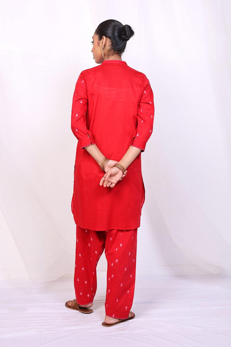 Generation - Rangeen 2-Piece Suit - Red - Lawn