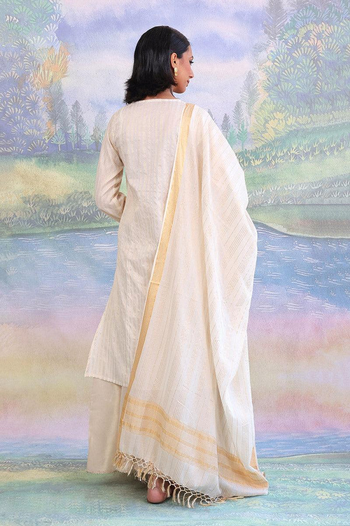 Generation - Peacock 2-Piece - Off White - Lawn