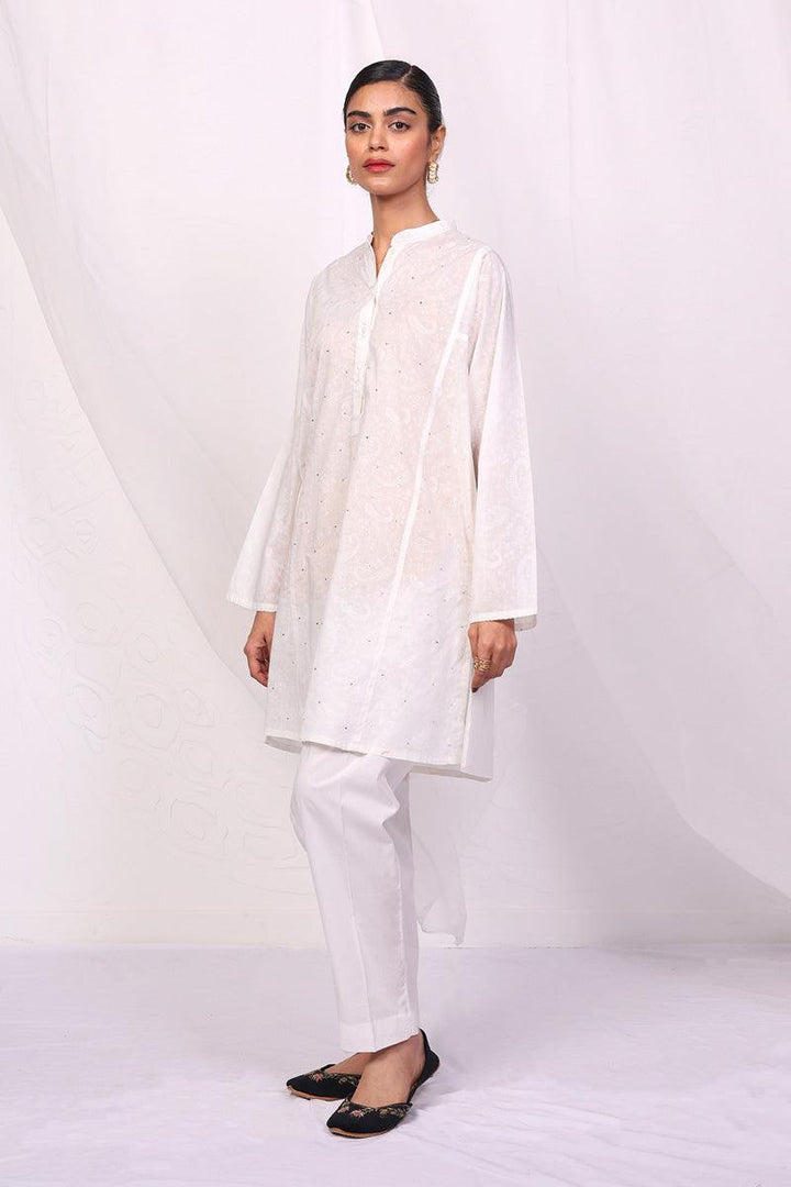 Generation - Samarkand Kurta - Off White - Lawn - 1 Piece