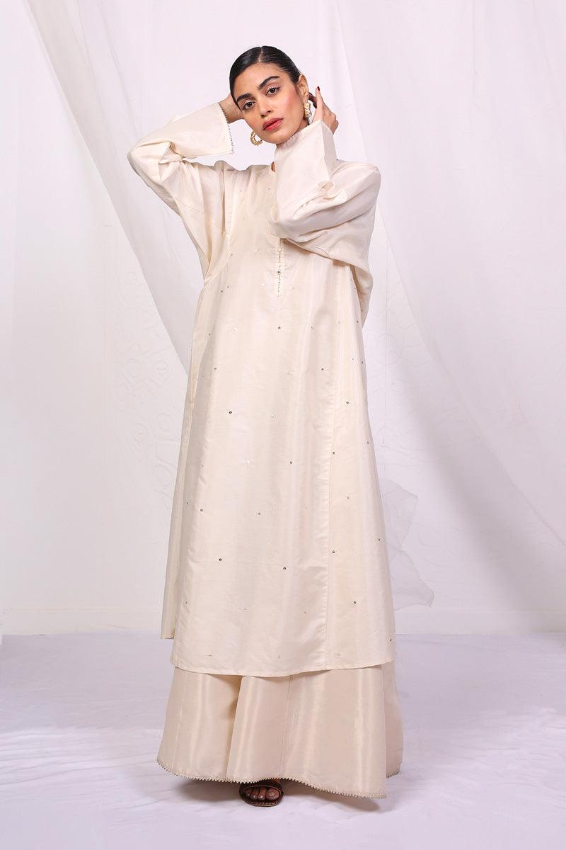 Generation - Dastaangoi Kurta - Off White - Cotton - 1 Piece