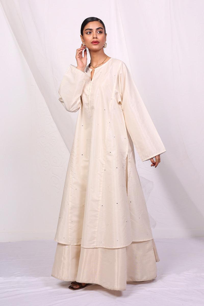 Generation - Dastaangoi Kurta - Off White - Cotton - 1 Piece
