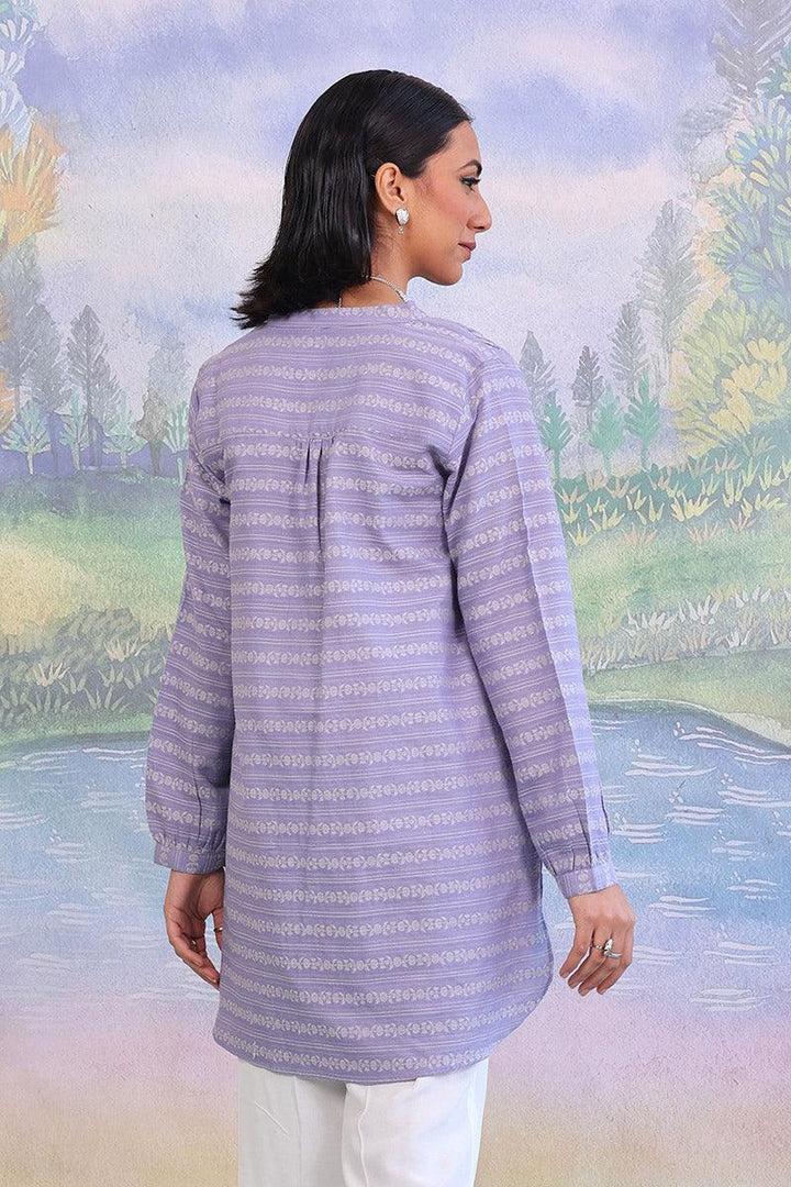 Generation - Breezy Blues Tunic - Red - Jacquard - 1 Piece