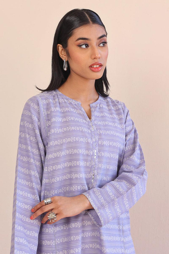 Generation - Breezy Blues Kurta - Blue - Lawn - 1 Piece