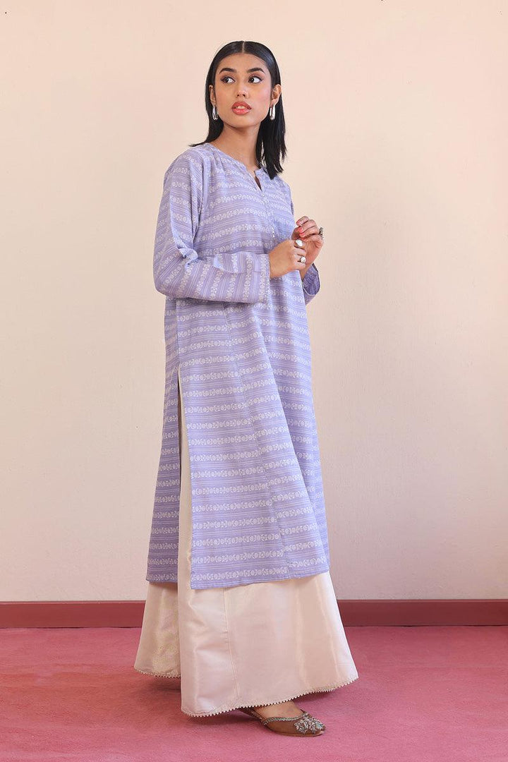 Generation - Breezy Blues Kurta - Blue - Lawn - 1 Piece