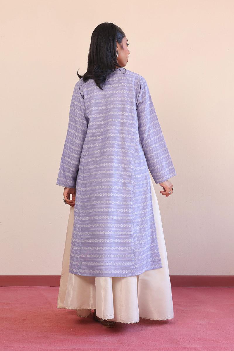 Generation - Breezy Blues Kurta - Blue - Lawn - 1 Piece