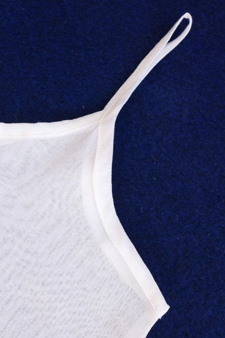 Generation - Essentials Undershirt/Shameez - White - Lawn - 1 Piece