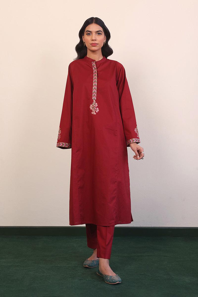 Generation - 2- Piece Chaapa - Maroon - Lawn