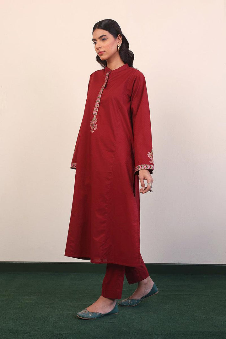 Generation - 2- Piece Chaapa - Maroon - Lawn