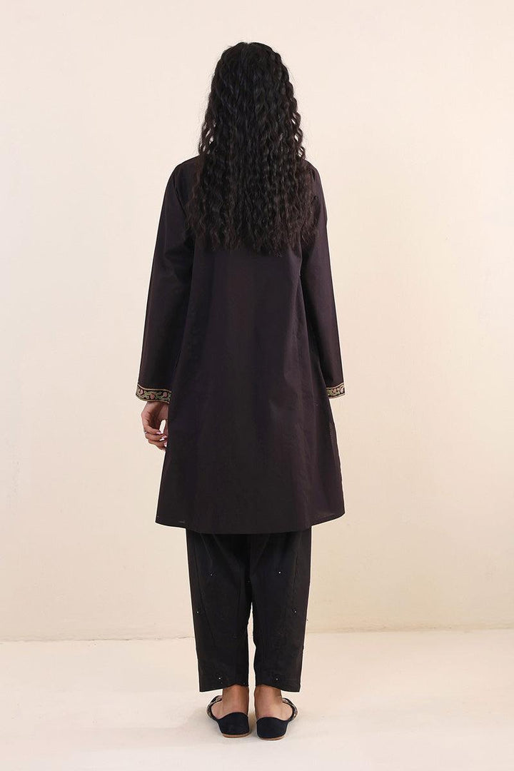 Generation - Chaapa Kurta - Black - Lawn - 1 Piece