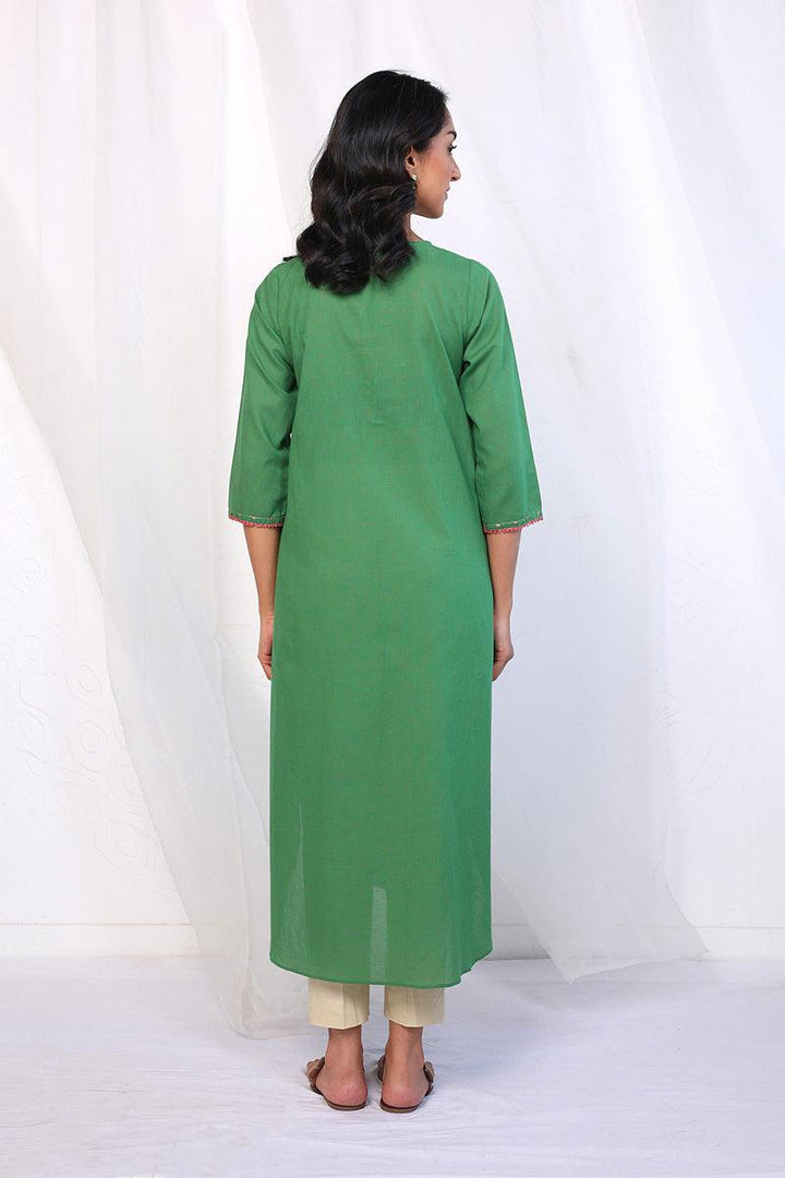 Generation - Weavers Tale Kurta - Green - Lawn - 1 Piece