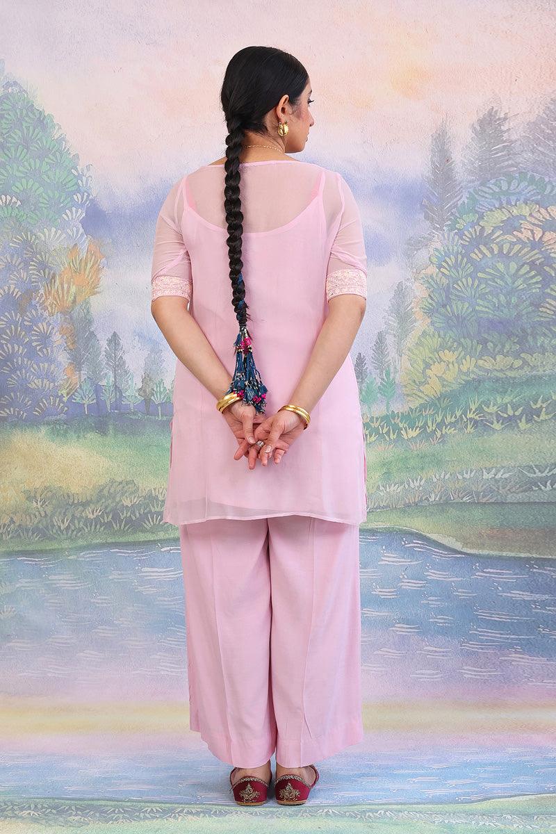 Generation - Naaz - Pink - Chiffon - 2 Piece