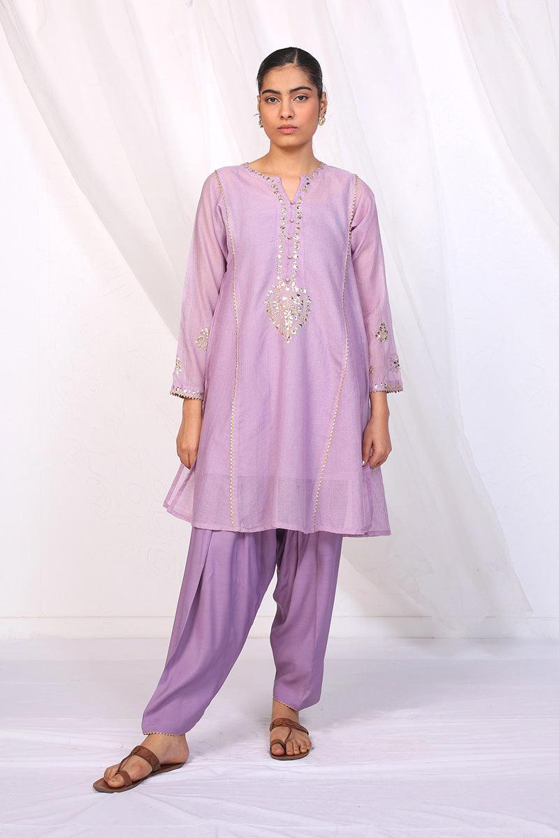 Generation - Nigar Kamdani Suit - Red - Net - 2 Piece