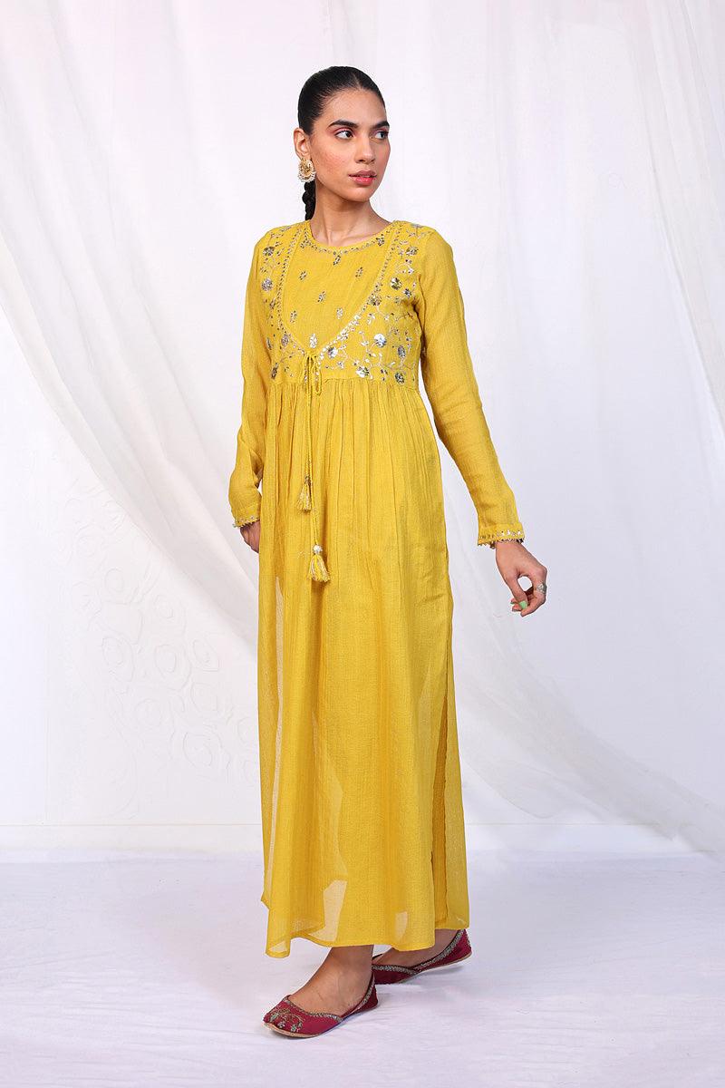 Generation - Nigar Dandelion Dress - Red - Net - 2 Piece