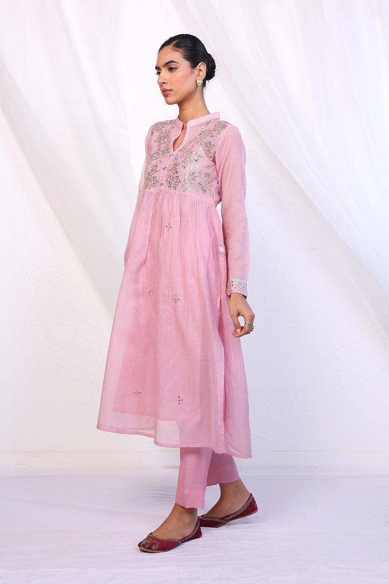 Generation - Nigar Suit - Red - Net - 2 Piece