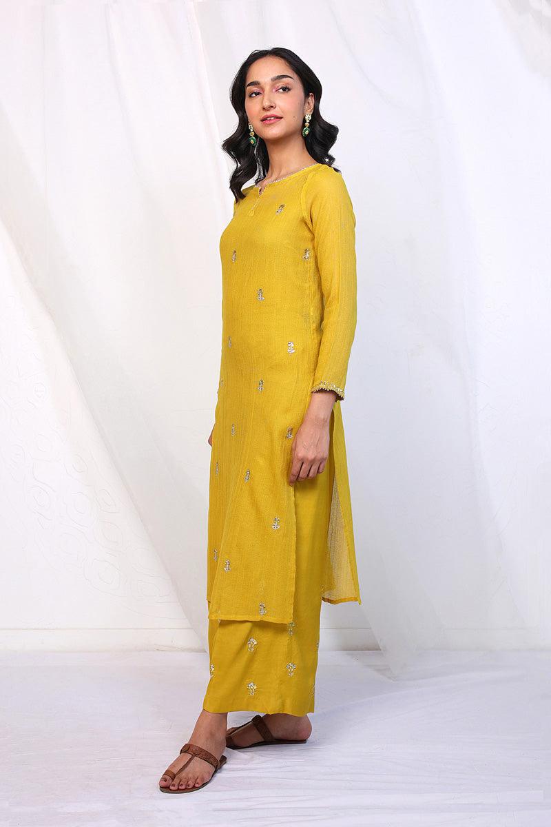 Generation - Nigar Suit - Mustard - Lawn - 2 Piece