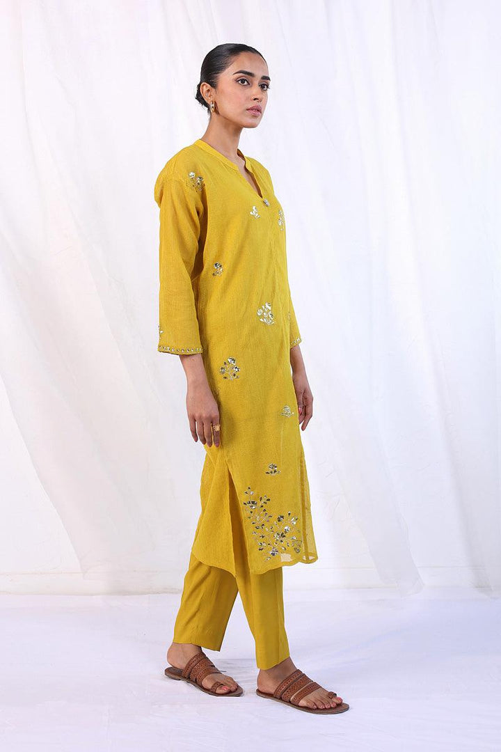 Generation - Nigar Gota Galore 2-Piece Set - Red - Net