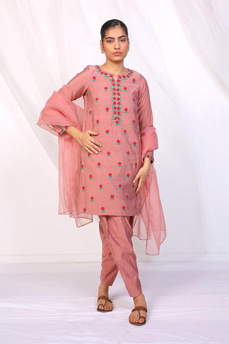 Generation - Umbrella Dream Suit - Red - Cotton - 3 Piece
