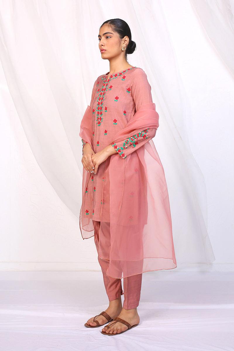Generation - Umbrella Dream Suit - Red - Cotton - 3 Piece