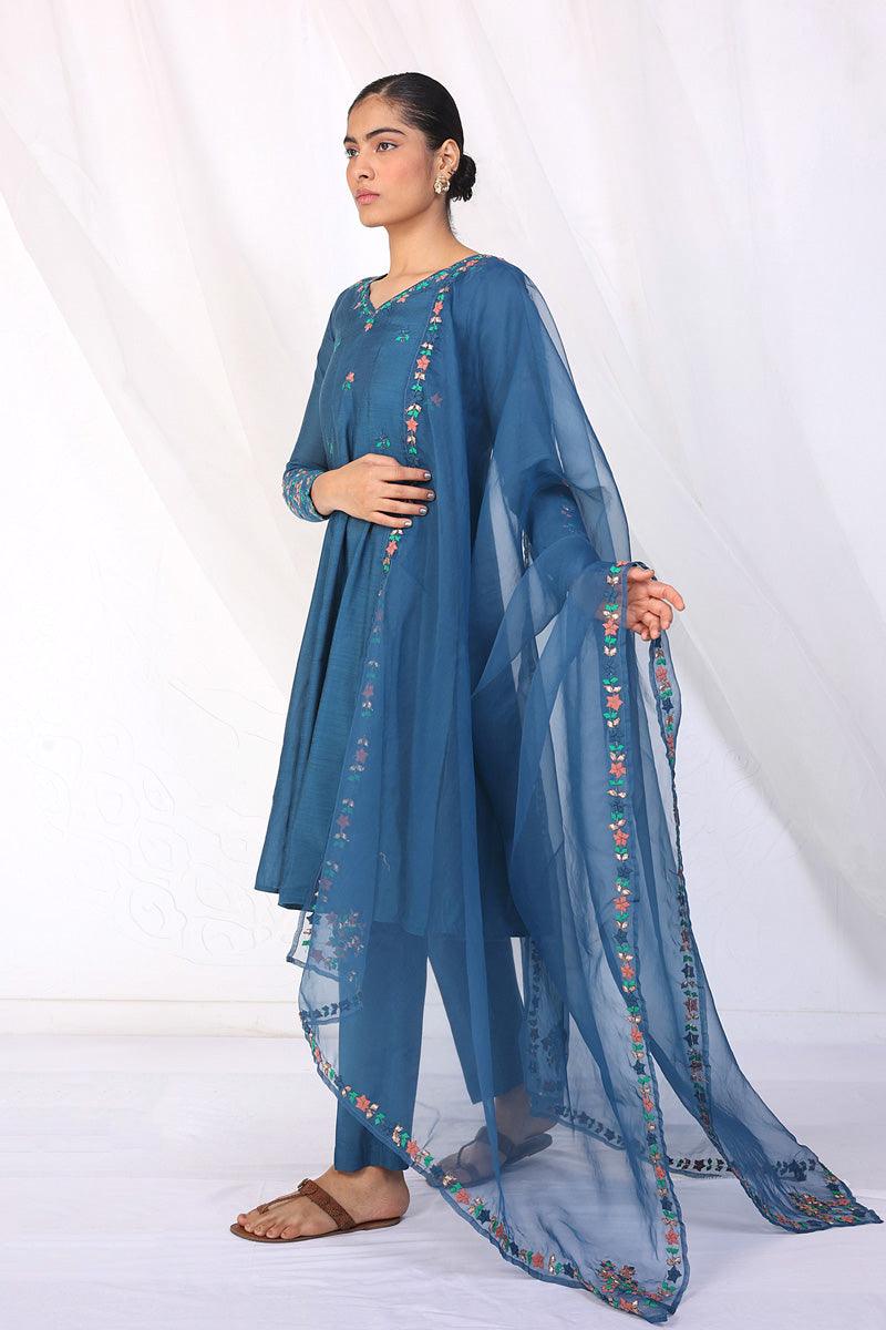 Generation - Umbrella Dream Handwork Suit - Red - Cotton - 3 Piece