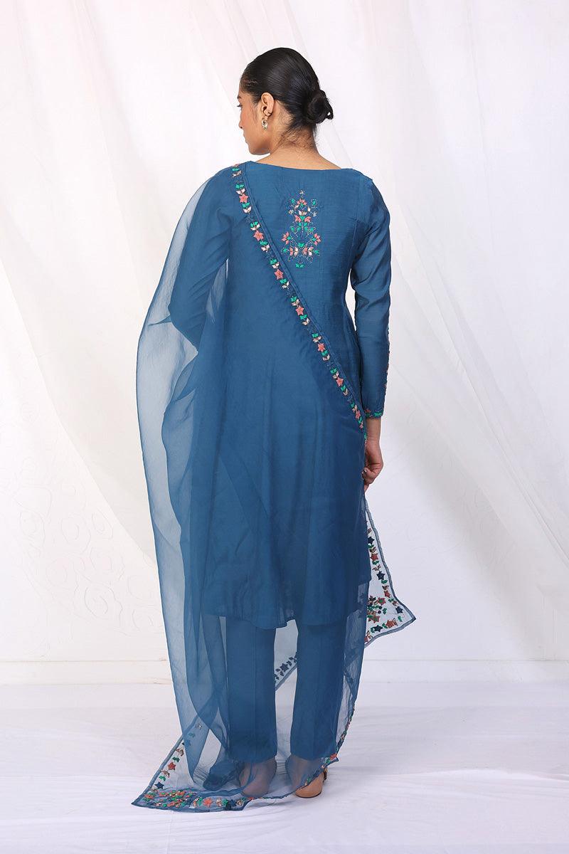 Generation - Umbrella Dream Handwork Suit - Red - Cotton - 3 Piece