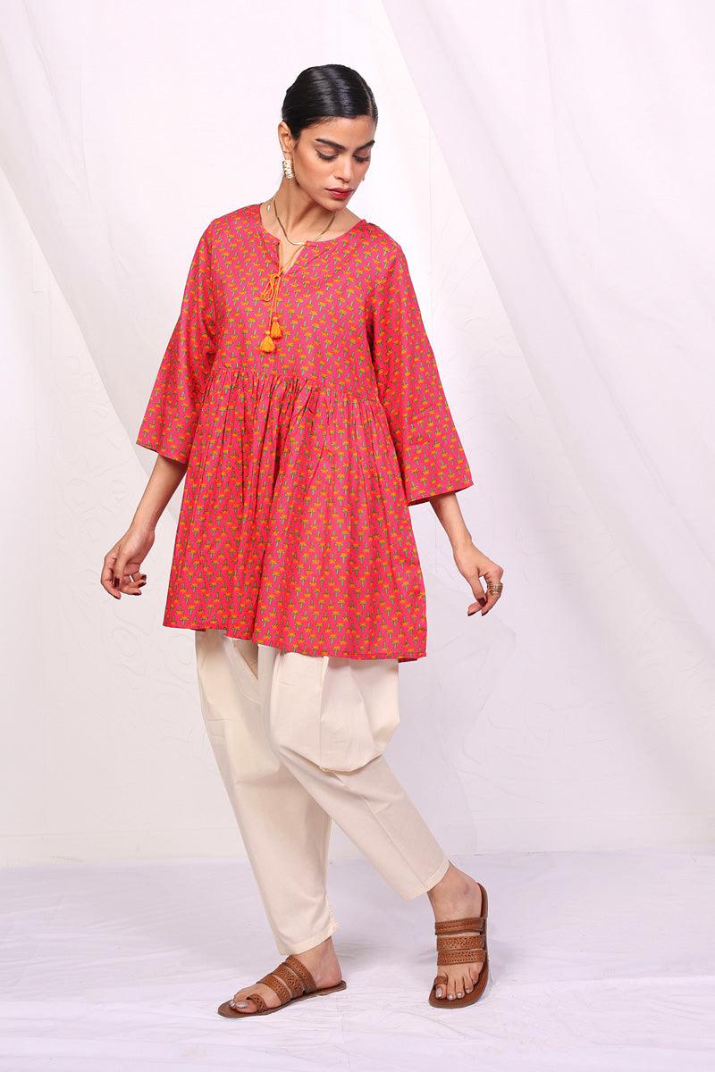 Generation - Dyeables Pegged Shalwar - Skin - Lawn - 1 Piece