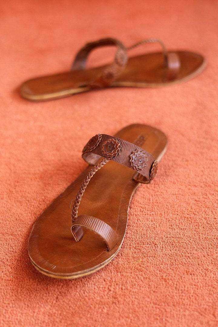 Generation - Caramel Kola Puri - Tan - Leather - Khussa