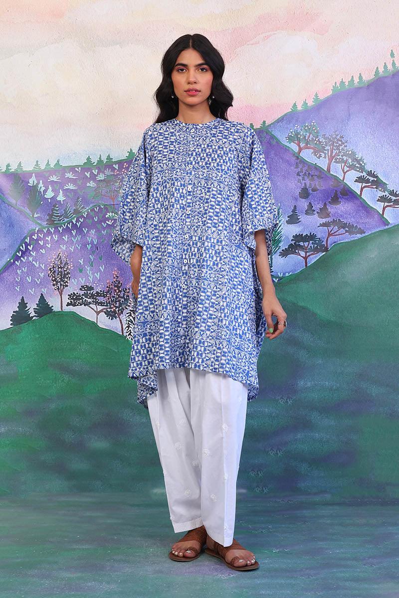 Generation - N K R Embroidered Shalwar - White - Lawn - 1 Piece