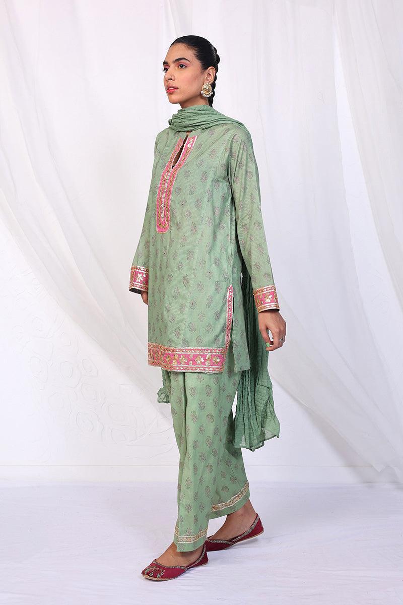 Generation - Timeless Romance Gota 3-Piece Suit - Red - Lawn - 3 Piece