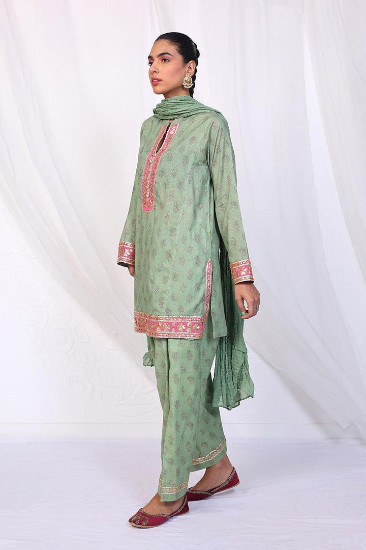 Generation - Timeless Romance Gota 3-Piece Suit - Red - Lawn - 3 Piece
