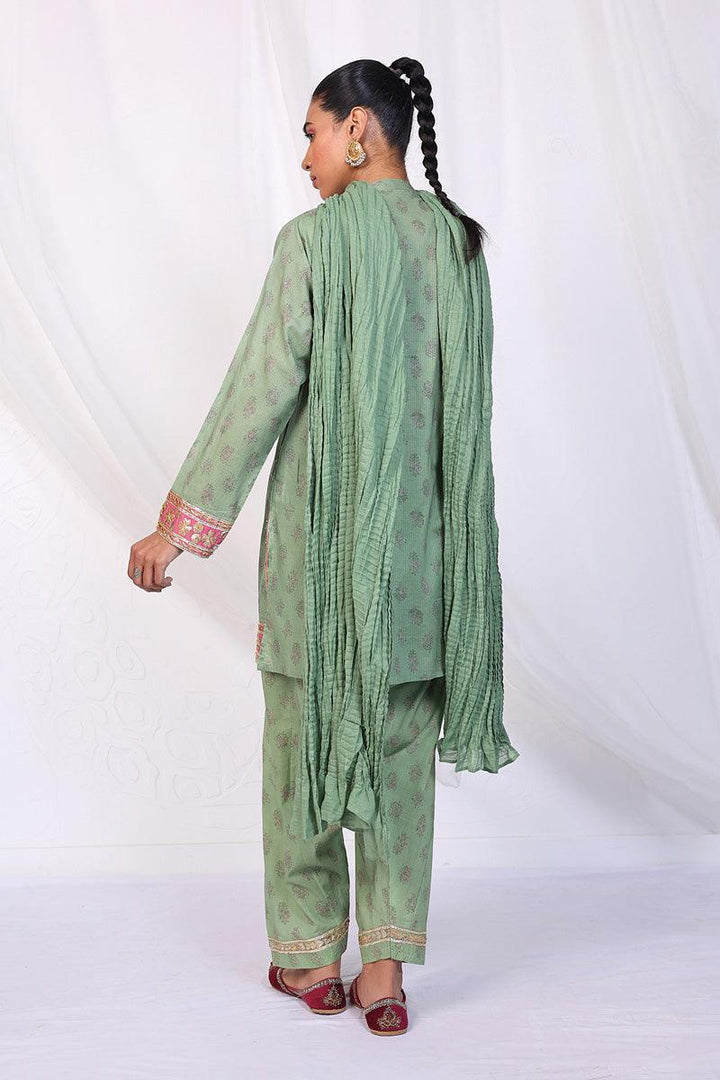 Generation - Timeless Romance Gota 3-Piece Suit - Red - Lawn - 3 Piece